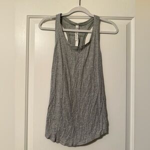 lululemon athletica Gray Racerback Tank